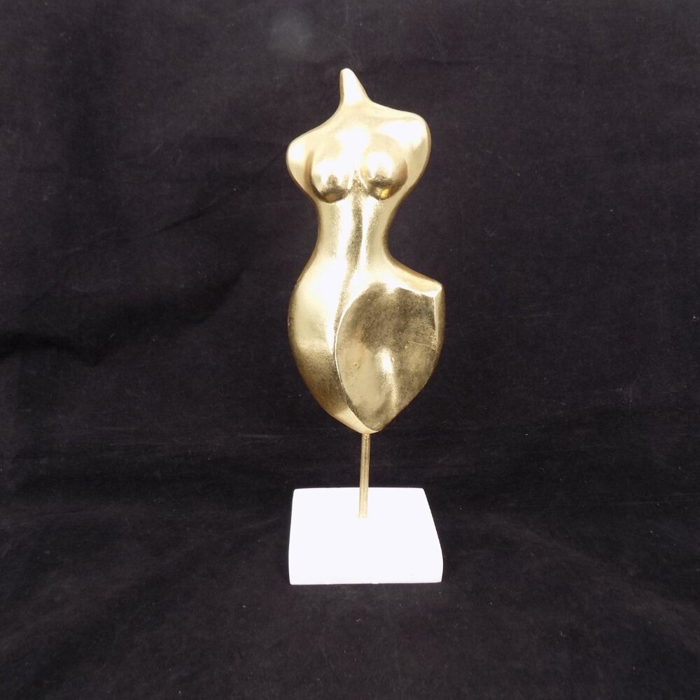 Ashland Fall Blush Romance Modern Nude Woman Body Sculpture Tabletop Decor 10.5" - Picture 1 of 7